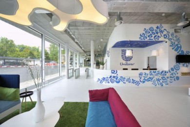 Ngắm vẻ đẹp của văn phòng Unilever tại Thụy Sĩ
